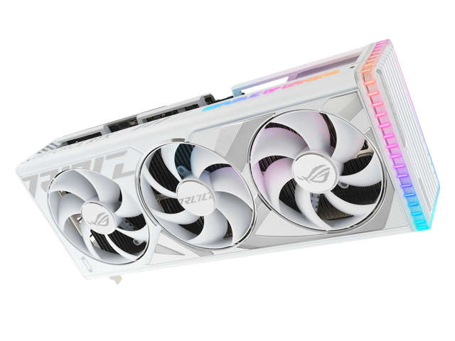 ASUS ROG Strix GeForce RTX 4090 White OC Edition Gaming Graphics Card ...