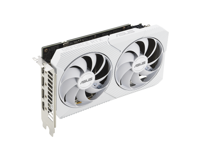 ASUS Dual GeForce RTX 3060 White OC Edition 12GB GDDR6 (PCIe 4.0