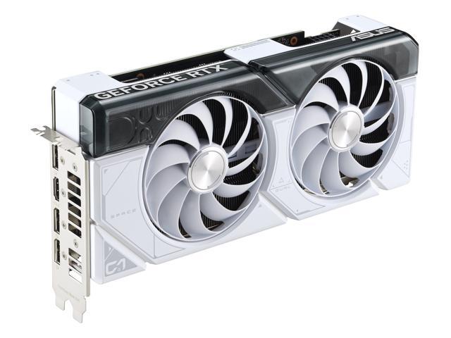 ASUS Dual GeForce RTX 4070 White OC Edition 12GB GDDR6X (PCIe 4.0, 12GB ...