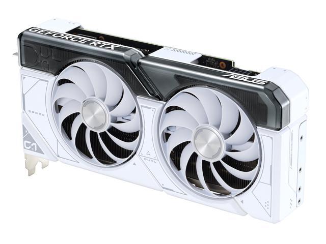 ASUS Dual GeForce RTX 4070 White OC Edition 12GB GDDR6X (PCIe 4.0, 12GB ...