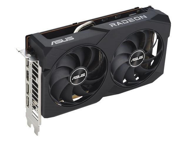 ASUS Dual Radeon RX 7600 V2 OC Edition 8GB GDDR6 Graphics Card (PCIe 4. ...