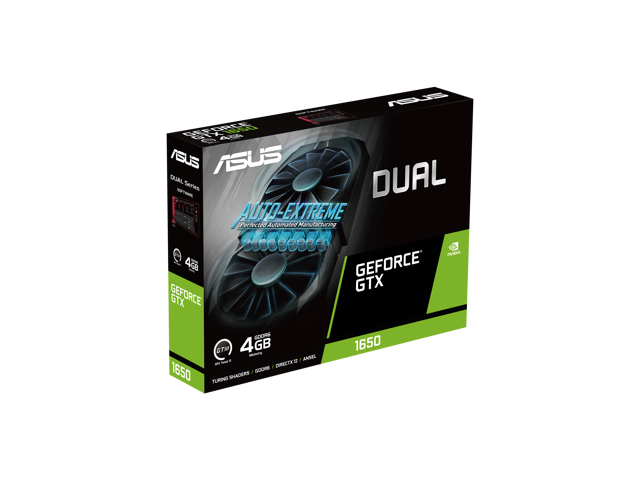 ASUS Dual GeForce GTX 1650 4GB GDDR6, IP5X, Auto-Extreme