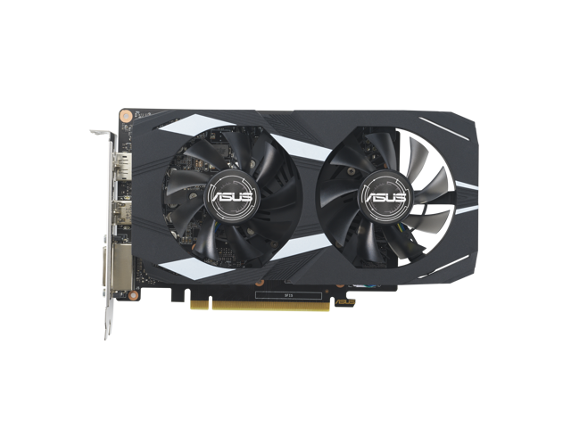 ASUS Dual GeForce GTX 1650 4GB GDDR6, IP5X, Auto-Extreme Technology,  144-Hour Validation Program, HDMI 2.0, DP 1.4 DUAL-GTX1650-4GD6-P-EVO