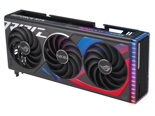 ASUS ROG Strix GeForce RTX 4070 SUPER OC Edition Gaming Graphics Card ...