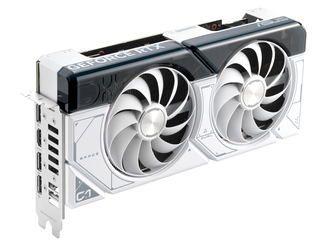 ASUS Dual GeForce RTX 4070 SUPER White OC Edition (PCIe 4.0, 12GB ...