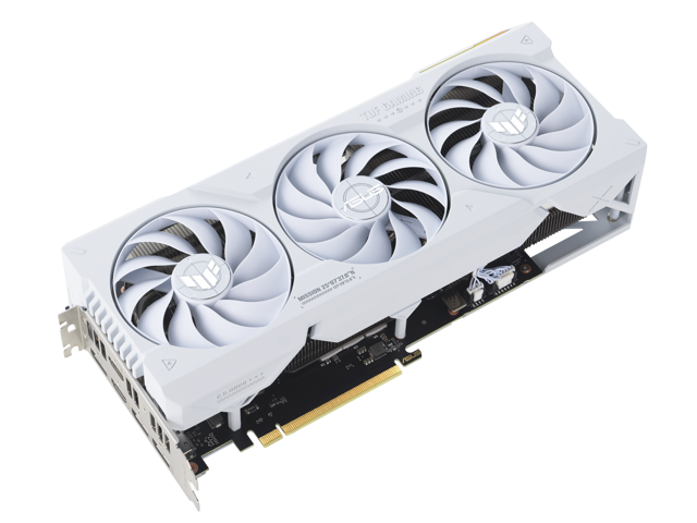 ASUS TUF Gaming NVIDIA GeForce RTX 4070 Ti SUPER White OC Edition ...