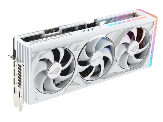 ASUS ROG Strix GeForce RTX 4080 SUPER White OC Edition Gaming Graphics ...