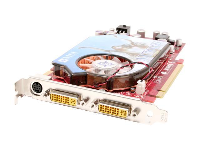 MSI GeForce 7900GS 512MB GDDR3 PCI Express x16 SLI Support Over CLock Edition Video Card NX7900GS-T2D512E-OC