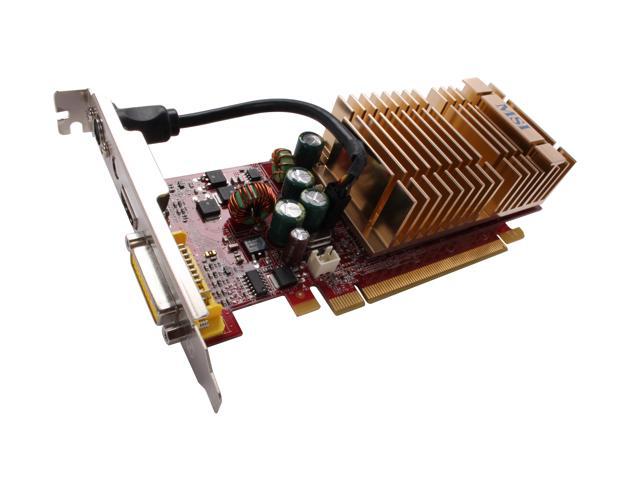 MSI GeForce 8500 GT 256MB GDDR2 PCI Express x16 Silent Heatsink Video Card NX8500GT-MTD256EH