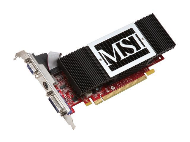 MSI GeForce 8400 GS 512MB (256MB on board) GDDR2 PCI Express x16 Video Card NX8400GS-TD256H