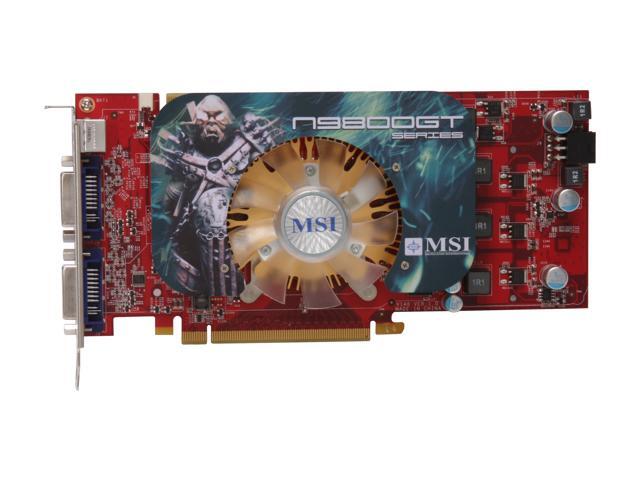 MSI GeForce 9800 GT Video Card N9800GT-T2D512-OC - Newegg.ca