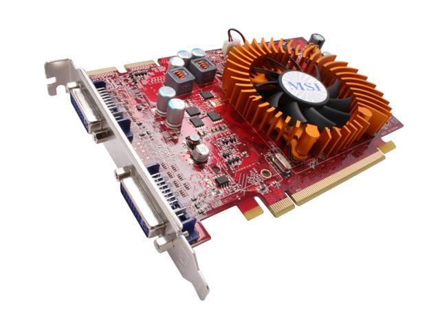 MSI Radeon HD 4670 1GB GDDR3 PCI Express 2.0 x16 CrossFireX Support Video Card R4670-2D1G/D3