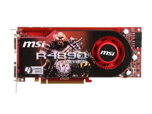 MSI Radeon HD 4890 1GB GDDR5 PCI Express 2.0 x16 CrossFireX