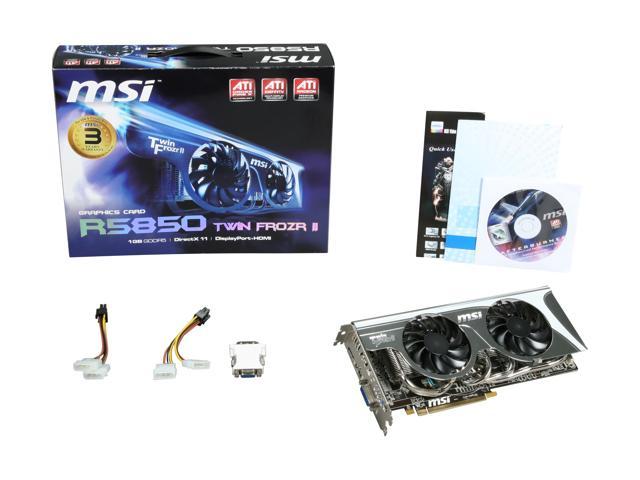 Msi r5850 twin frozr 2 обзор