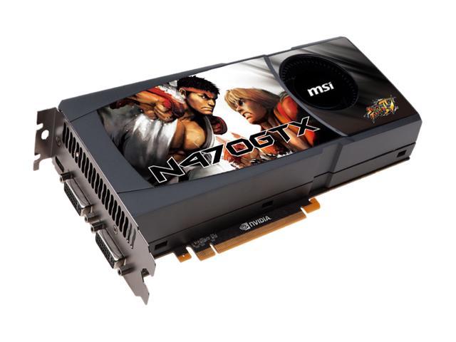 MSI GeForce GTX 470 (Fermi) 1280MB GDDR5 PCI Express 2.0 x16 SLI Support Video Card N470GTX-M2D12-B