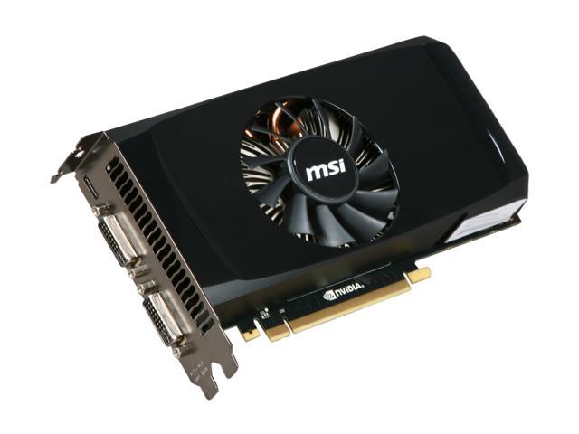 MSI GeForce GTX 460 (Fermi) 768MB GDDR5 PCI Express 2.0 x16 SLI Support Video Card N460GTX-M2D768D5