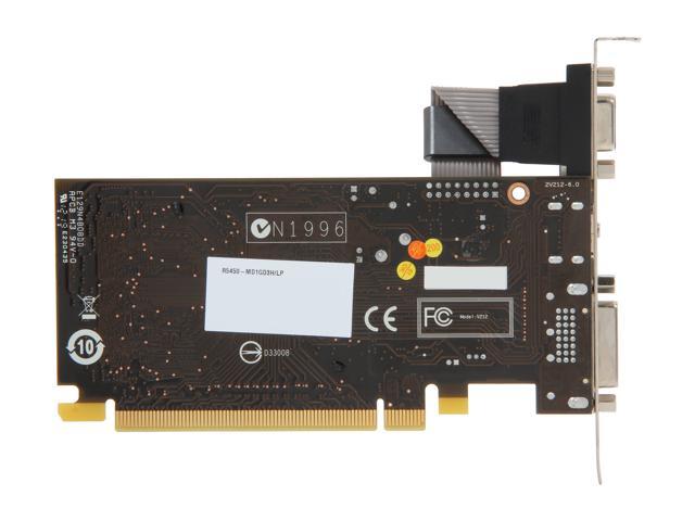 MSI Radeon HD 5450 Video Card R5450-MD1GD3H/LP - Newegg.com