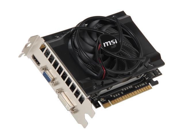 MSI GeForce GTS 450 (Fermi) 2GB DDR3 PCI Express 2.0 x16 SLI Support Video Card N450GTS-MD2GD3