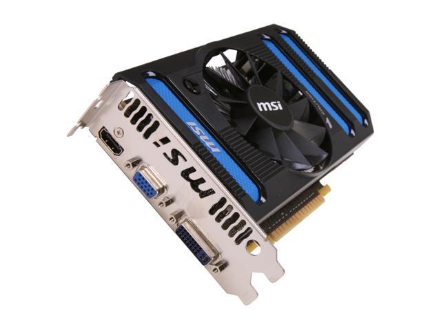 MSI GeForce GTX 550 Ti (Fermi) 1GB GDDR5 PCI Express 2.0 x16 SLI Support Video Card N550GTX-Ti-MD1GD5