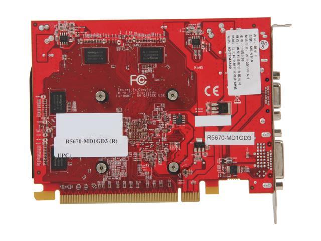 Refurbished: MSI Radeon HD 5670 Video Card R5670-MD1GD3 - Newegg.com