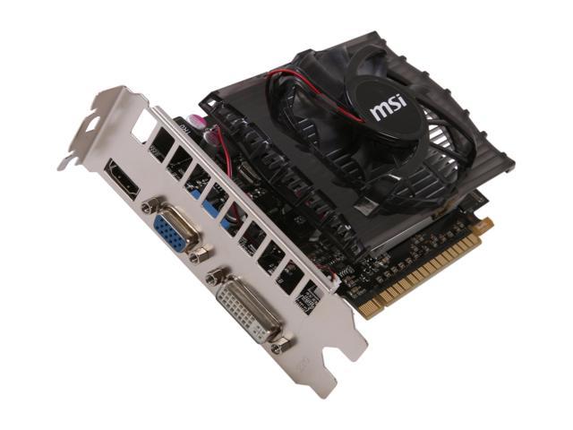 MSI GeForce GT 630 4GB DDR3 PCI Express 2.0 x16 Video Card N630GT-MD4GD3