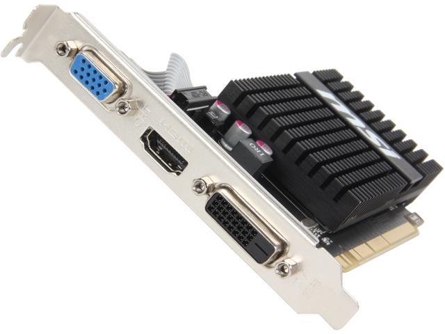 MSI Radeon HD 6450 2GB DDR3 PCI Express 2.0 x16 Low Profile Passive Low Profile Video Card R6450-2GD3H/LP