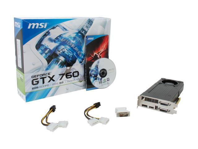 MSI GeForce GTX 760 Video Card N760-2GD5/OC - Newegg.com