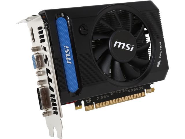 MSI GeForce GTX 650 Ti 1GB GDDR5 PCI Express 2.0 Video Card N650Ti-1GD5/OCV4