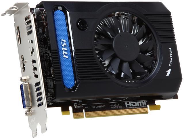 MSI Radeon HD 7730 1GB GDDR5 PCI Express 3.0 x16 CrossFireX Support Video Card R7730-1GD5