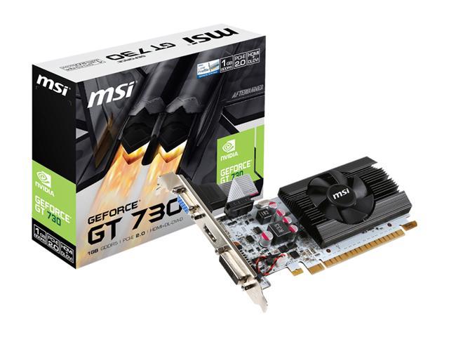 Msi geforce gt 730 4gb обзор