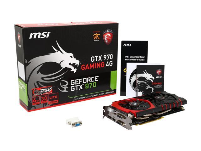 MSI GeForce GTX 970 GAMING 4G LE 