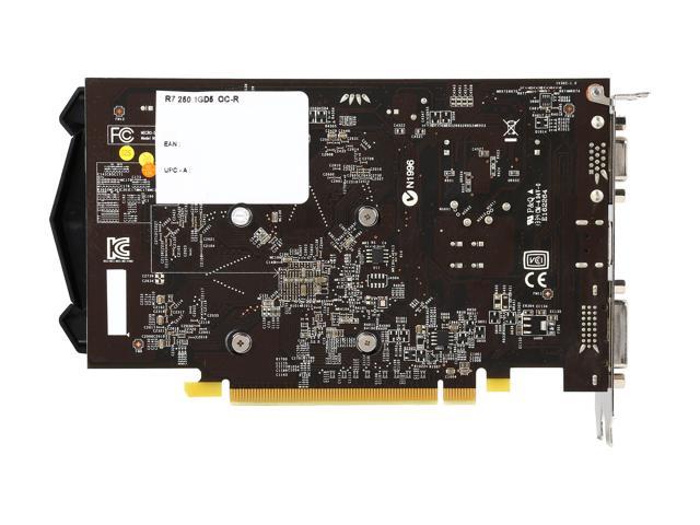 Refurbished Msi Radeon R7 250 Video Card R7 250 1gd5 Oc R