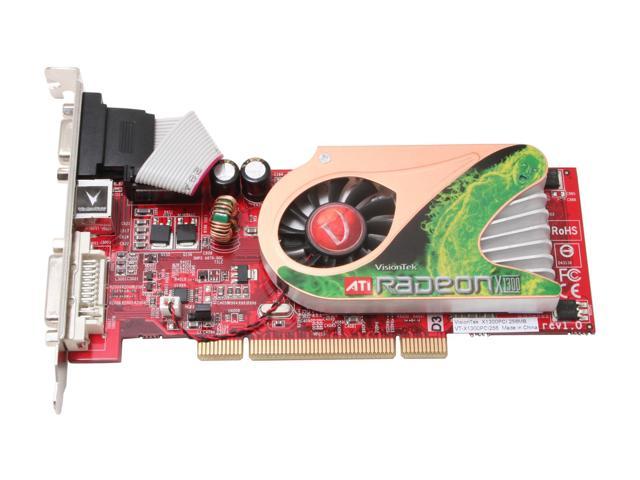 Visiontek Radeon X1300 Video Card Vtkx1300256pci - Newegg.com