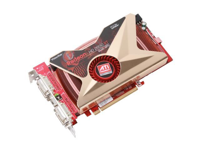 VisionTek Radeon HD 2600XT X2 1GB (512MB x 2) GDDR3 PCI Express x16 Video Card 900198