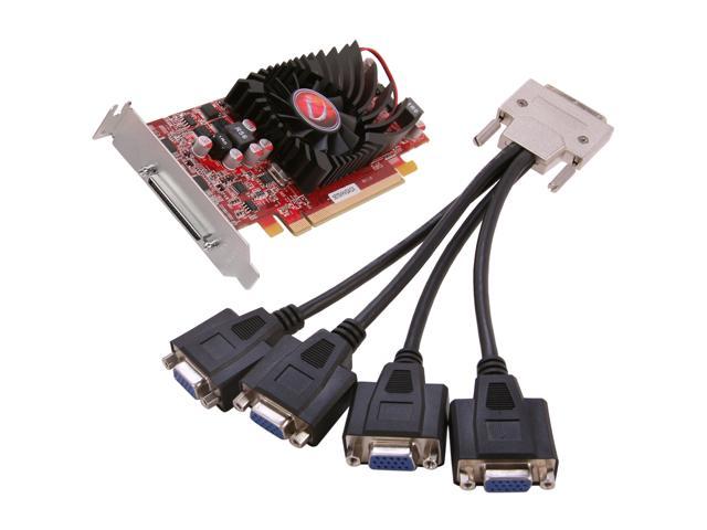 VisionTek Radeon 5570 SFF 1GB DDR3 4M VHDCI VGA (4 x VGA) (900366)