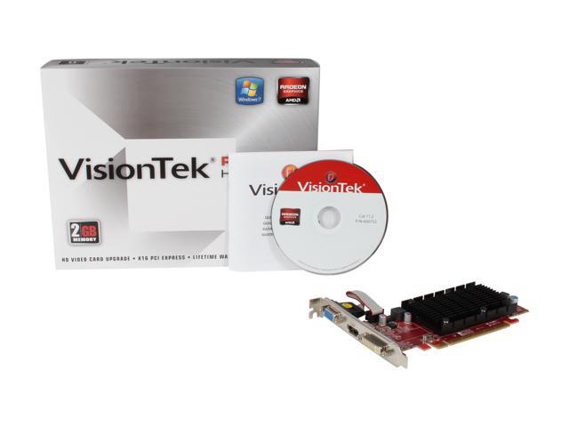 Visiontek Radeon HD 5450 2GB DDR3 (DVI-I, HDMI, VGA), 900356