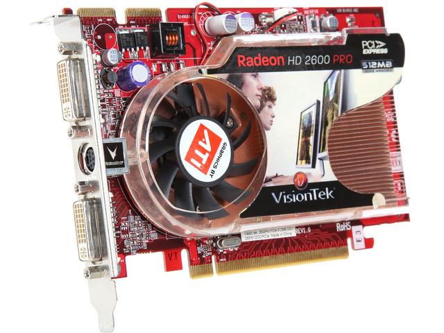 Refurbished: VisionTek Radeon HD 2600PRO Graphics Card 400226 - Newegg.com