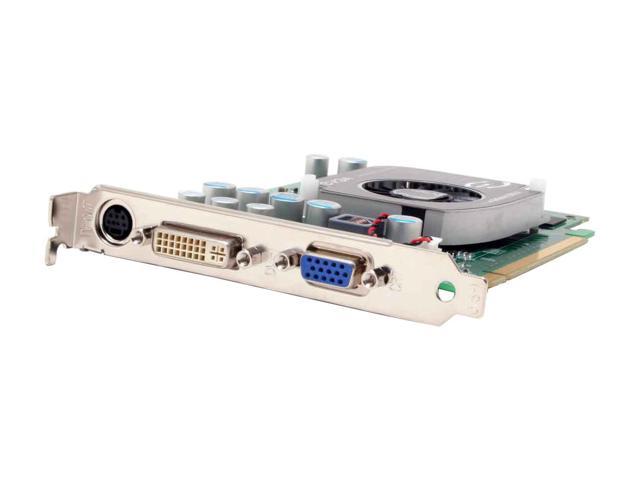 EVGA GeForce 7300GT 256MB GDDR2 PCI Express x16 SLI Support Video Card 256- P2-N443-LX GPUs Video Graphics Cards