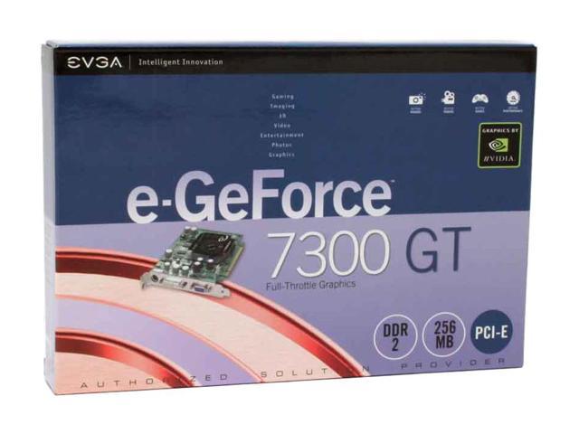 EVGA GeForce 7300GT 256MB GDDR2 PCI Express x16 SLI Support Video Card  256-P2-N443-LX
