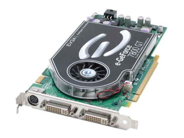 EVGA GeForce 7800GT 256MB GDDR3 PCI Express x16 SLI Support Video Card 256-P2-N515-AX