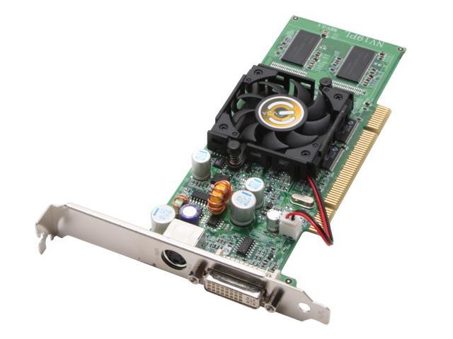 EVGA GeForce FX 5500 128MB DDR PCI Low Profile Video Card 128-P1-N320-LX