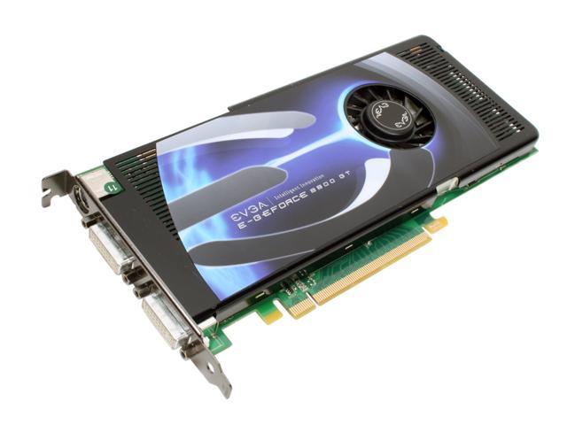 EVGA 512-P3-N802-A1 GeForce 8800GT 512MB 256-bit GDDR3 PCI Express 2.0 x16 HDCP Ready SLI Supported Video Card