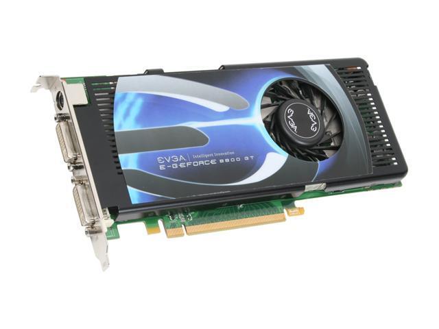 EVGA GeForce 8800 GT 256MB GDDR3 PCI Express 2.0 x16 SLI Support Video Card 256-P3-N791-AR