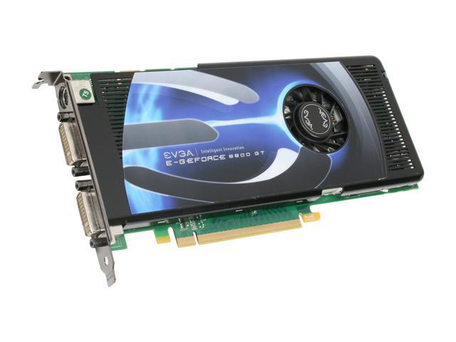 EVGA GeForce 8800 GT 512MB GDDR3 PCI Express 2.0 x16 SLI Support Video Card 512-P3-N801-AR