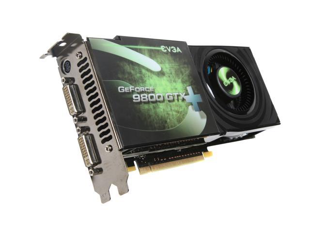 Centralizar Encogimiento esponja EVGA GeForce 9800 GTX+ 512MB DDR3 PCI Express 2.0 x16 SLI Support Video  Card 512-P3-N871-AR GPUs / Video Graphics Cards - Newegg.com