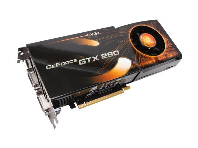Opposition unique wound Used - Very Good: EVGA GeForce GTX 280 Video Card 01G-P3-1284-AR -  Newegg.com