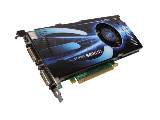 EVGA 512-P3-N976-AR GeForce 9800 GT Superclocked Edition 512MB 256-bit GDDR3 PCI Express 2.0 x16 HDCP Ready SLI Supported Video Card