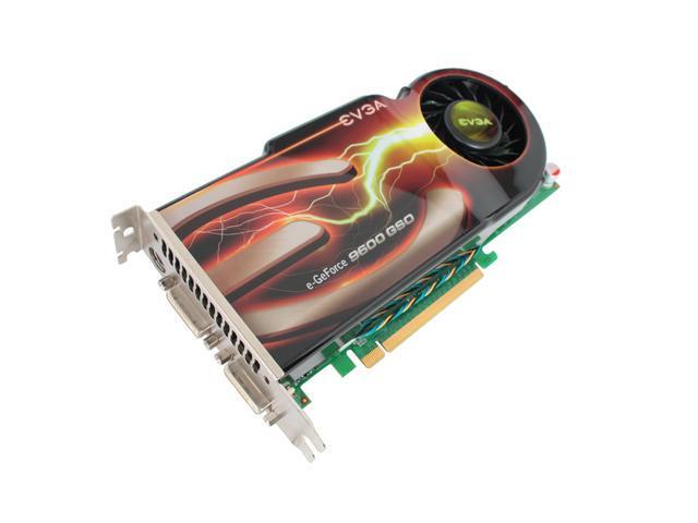 EVGA GeForce 9600 GSO 384MB GDDR3 PCI Express 2.0 x16 SLI Support Video Card 384-P3-N966-RX