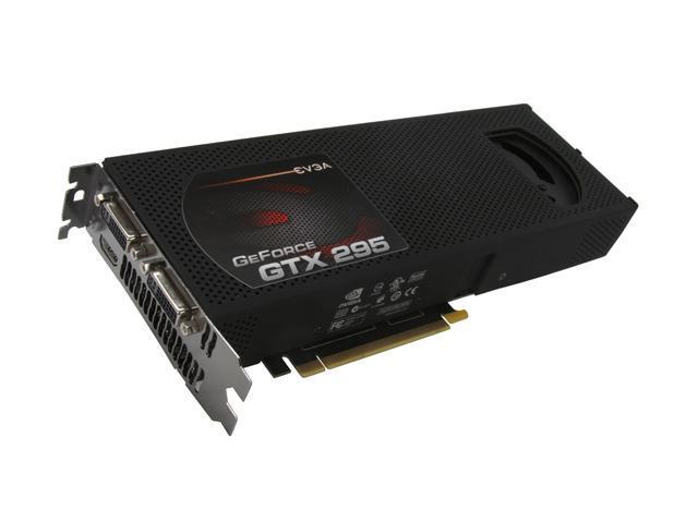 EVGA 017-P3-1292-AR GeForce GTX 295 Plus 1792MB 896 (448 x 2)-bit GDDR3 PCI Express 2.0 x16 HDCP Ready SLI Supported Video Card