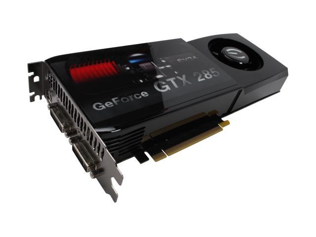 EVGA GeForce GTX 285 1GB GDDR3 PCI Express 2.0 x16 SLI Support Video Card 01G-P3-1281-AR